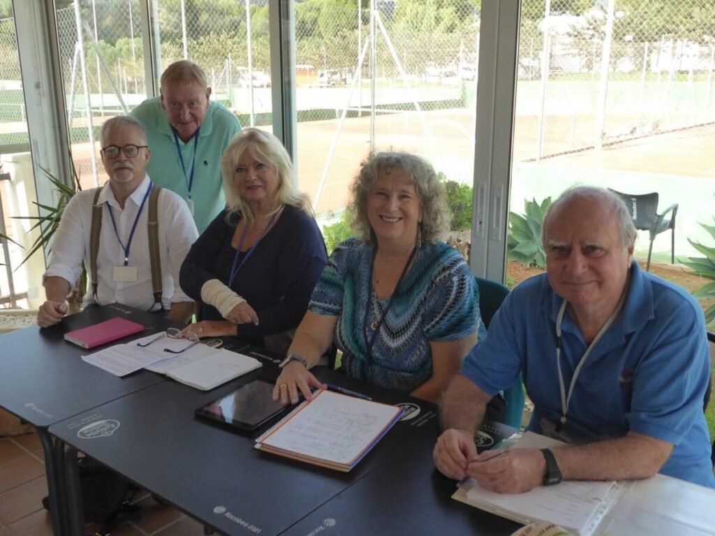 U3A Calpe Committee members at the 2024 Annual General Meeting